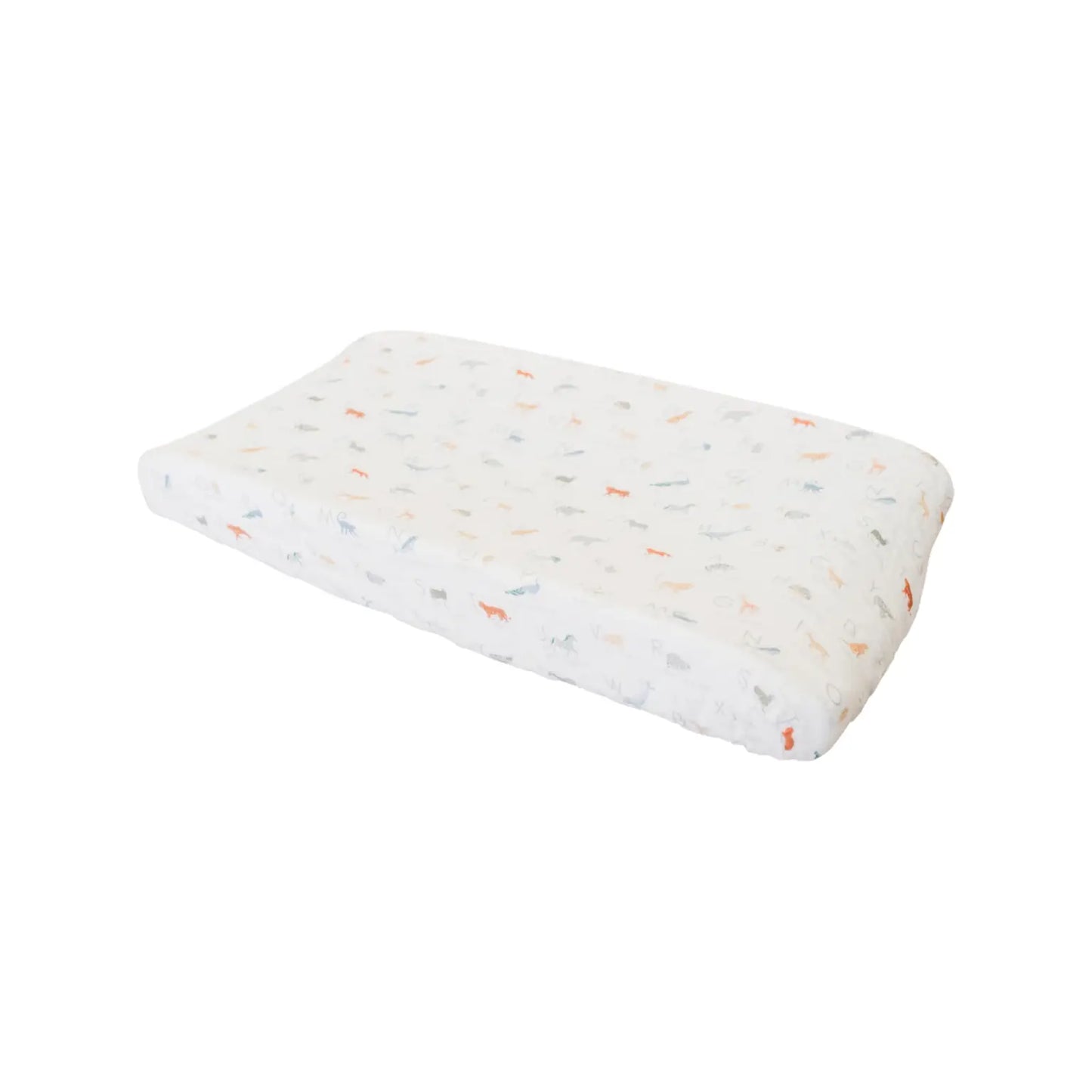 Animal ABC Bamboo Changing Pad Cover